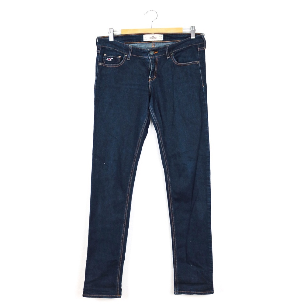 Hollister Dark Wash Low Rise Denim Jeans Size 9R